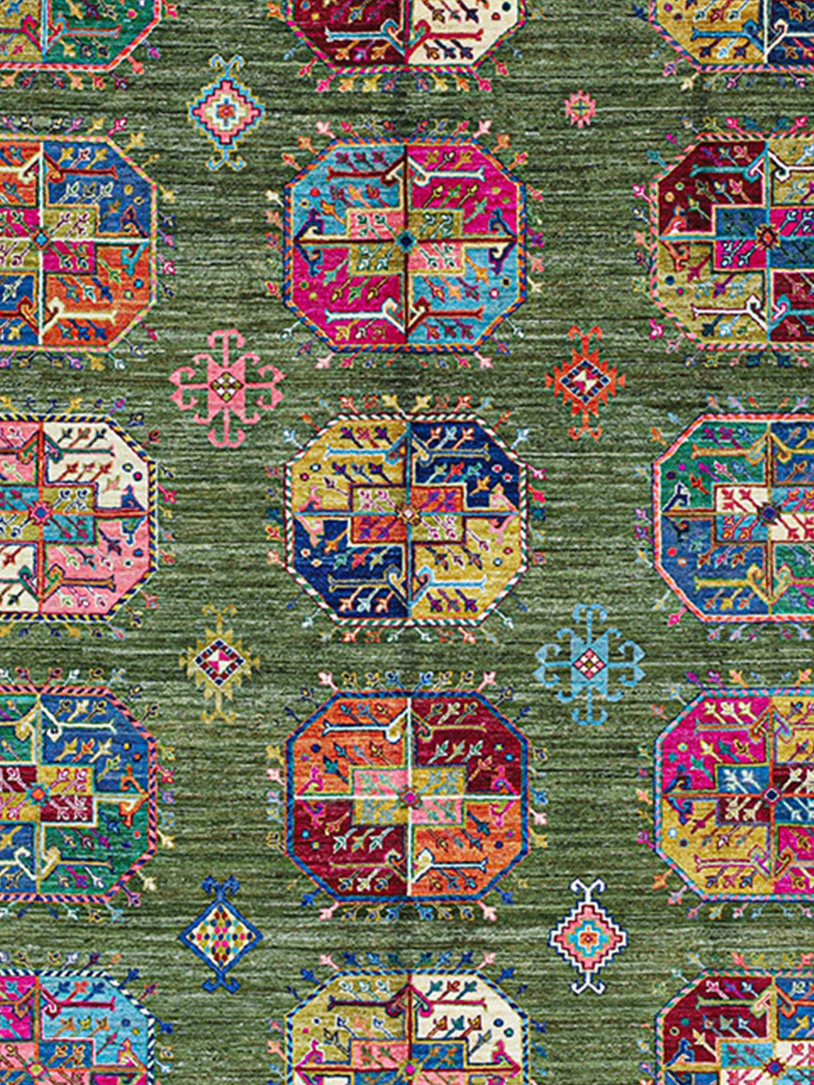 Buchara Ghazni ca. 200 x 338 cm, Unikat / Einzelstück