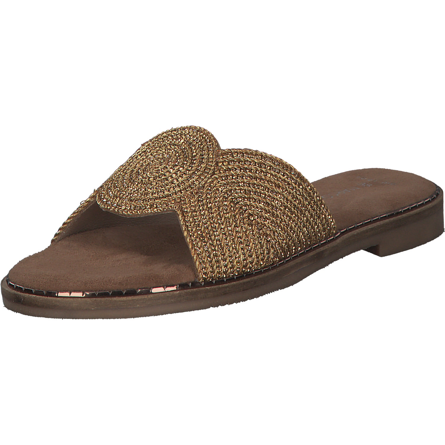 Marco Tozzi 27127, Pantoletten, Damen, Gold