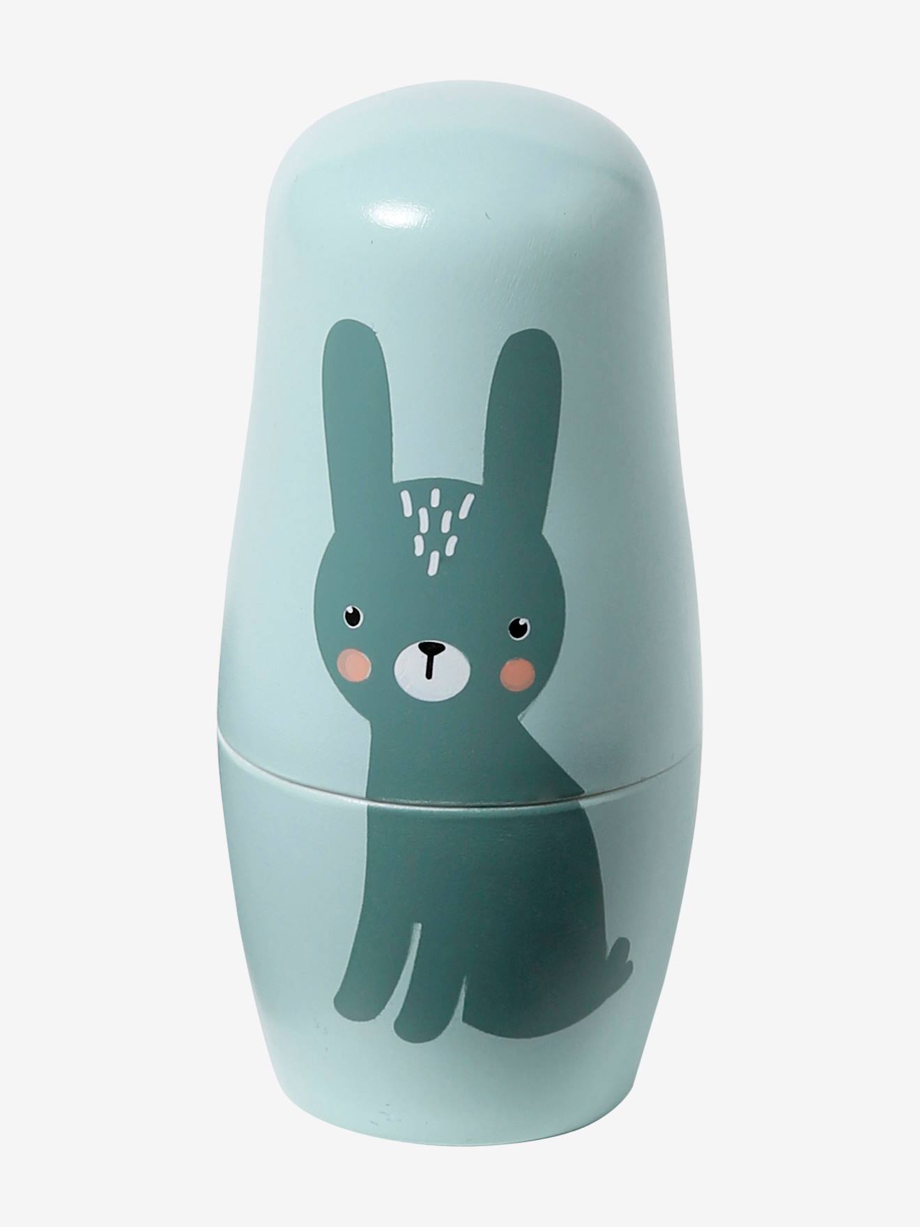 Vertbaudet Kinder Tier-Matroschka - aqua/waldfreunde