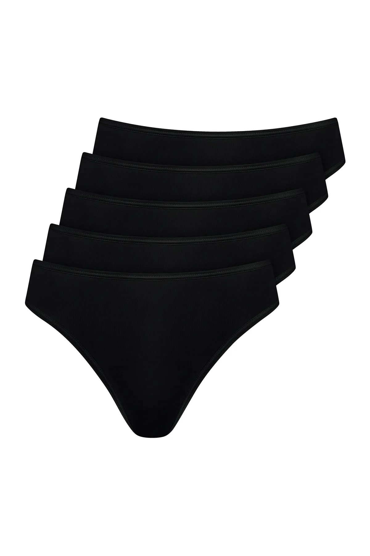 NUR DIE  Unterhosen - Schwarz - Unifarben