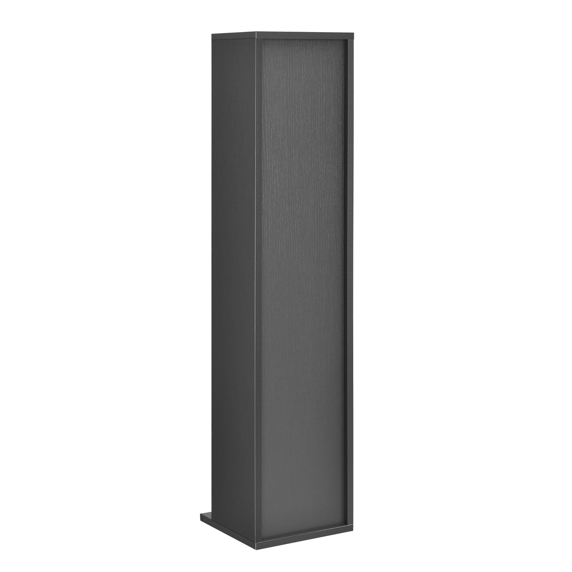 en.casa CD-Regal, Aventoft 6 Fächer Standregal Höhe 90cm