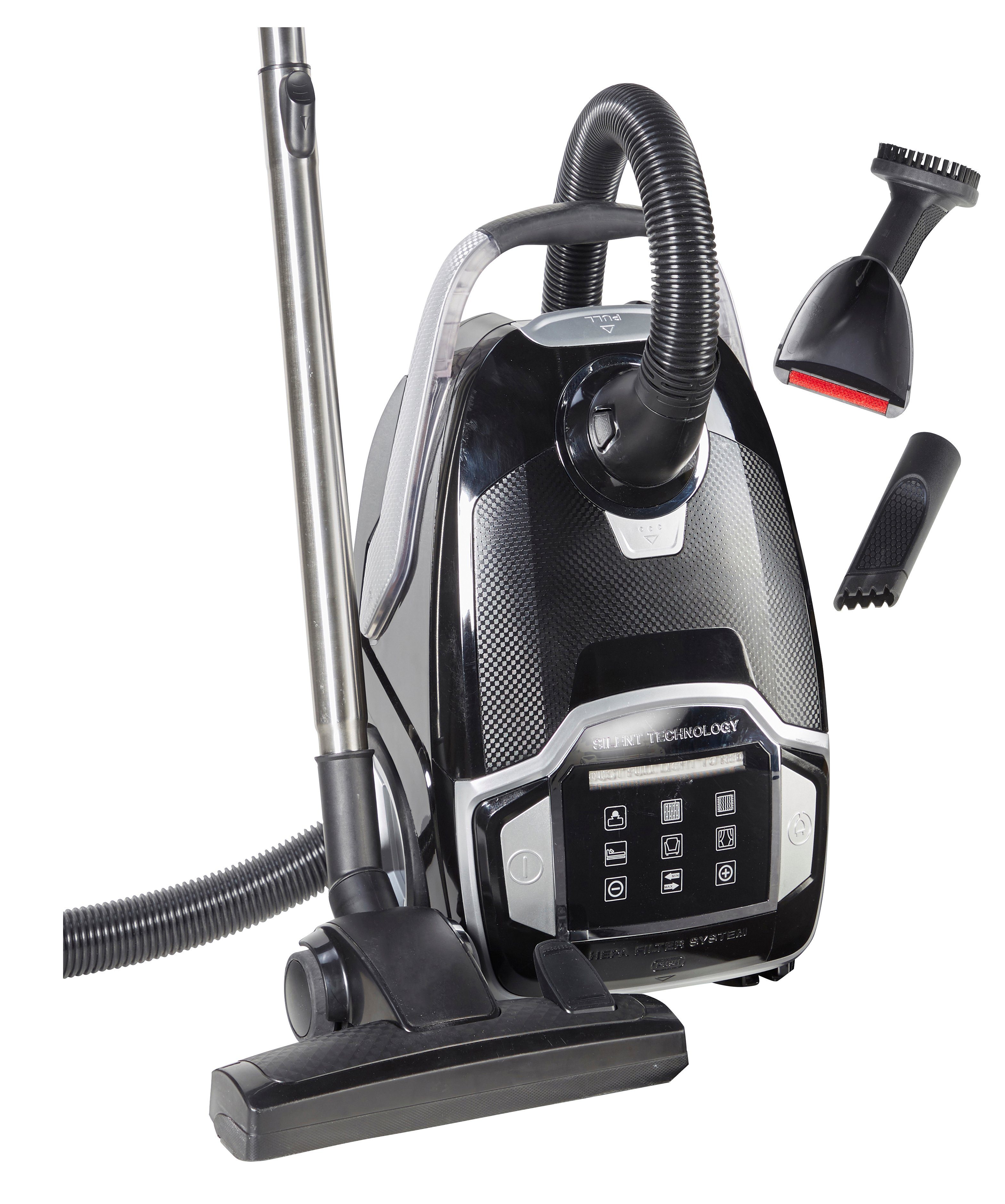 Hanseatic Bodenstaubsauger HVBBA8008EU, 800 W, mit Beutel, mit einem wiederverwendbarem Staubbeutel