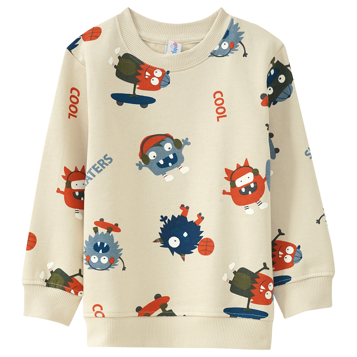 Kinder Sweatshirt mit Allover-Print