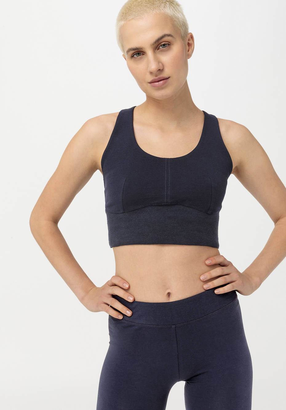Sport Bustier aus Bio-Baumwolle