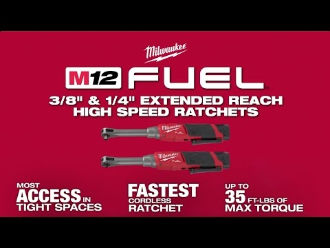 Milwaukee 4933480791 M12 FHIR38LR-0 pailginto veikimo didelio greičio akumuliatorinis reketinis veržliaraktis 3/8