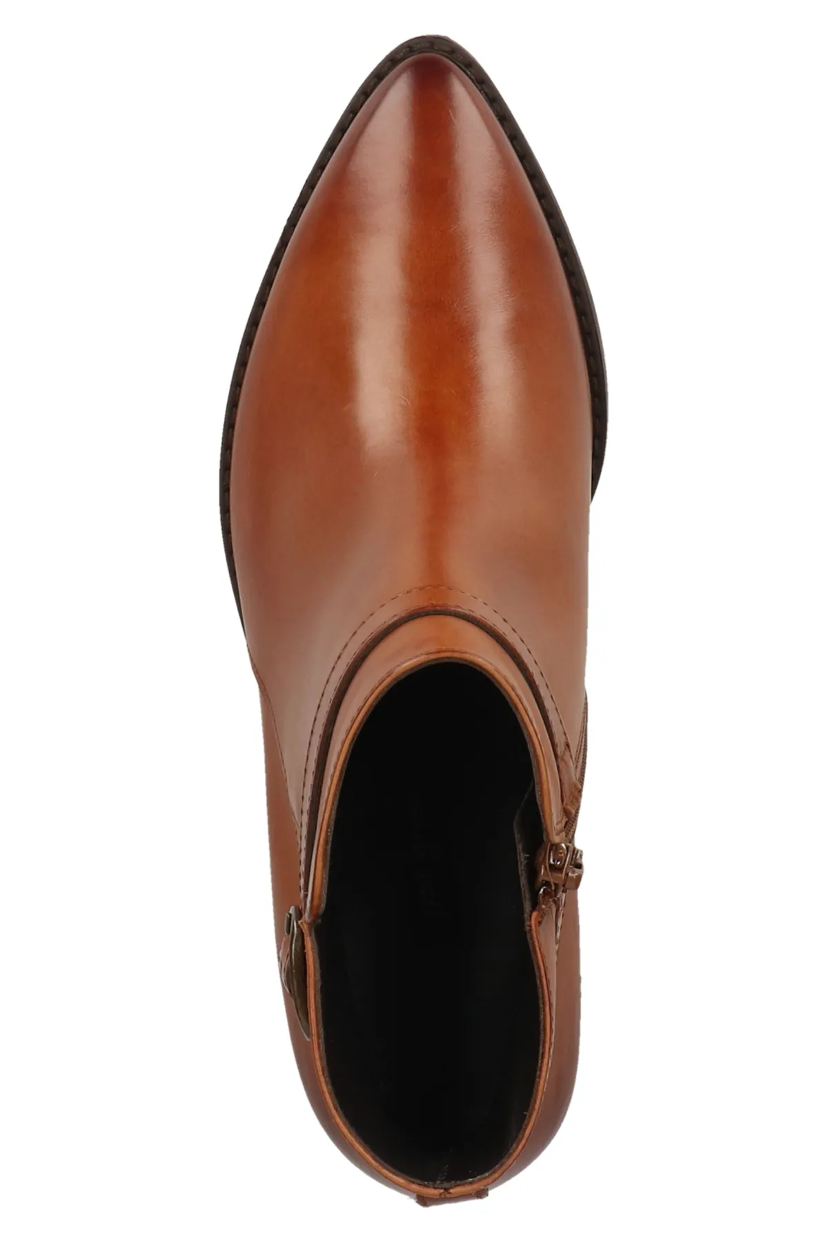 Paul Green  Stiefelette - Braun - Blockabsatz