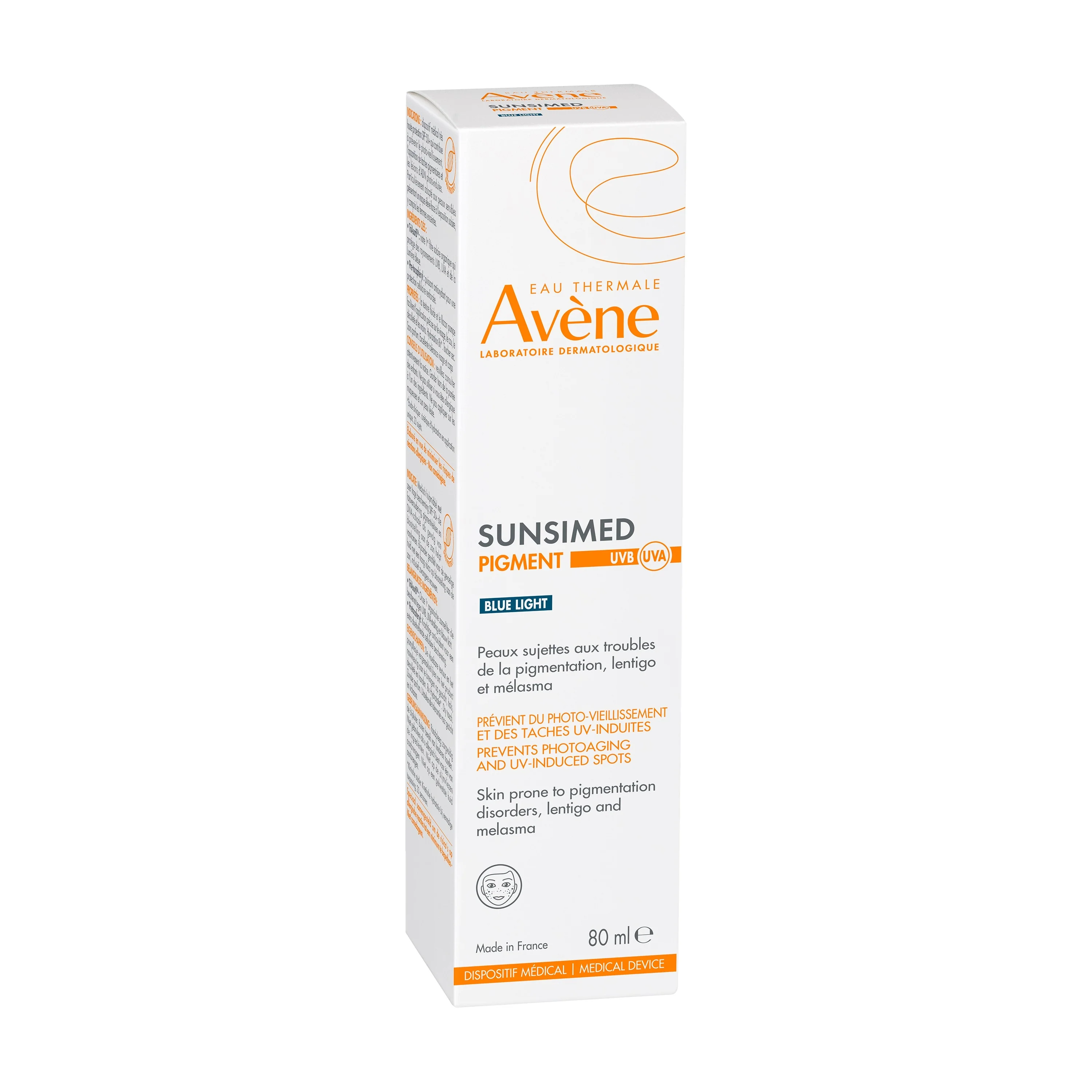 Suncare SunsiMed Pigment - Korkeasuojainen aurinkosuoja kasvoille.