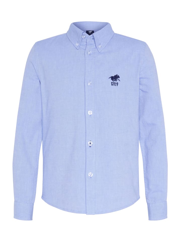 Polo Sylt Hemd in Blau günstig kaufen