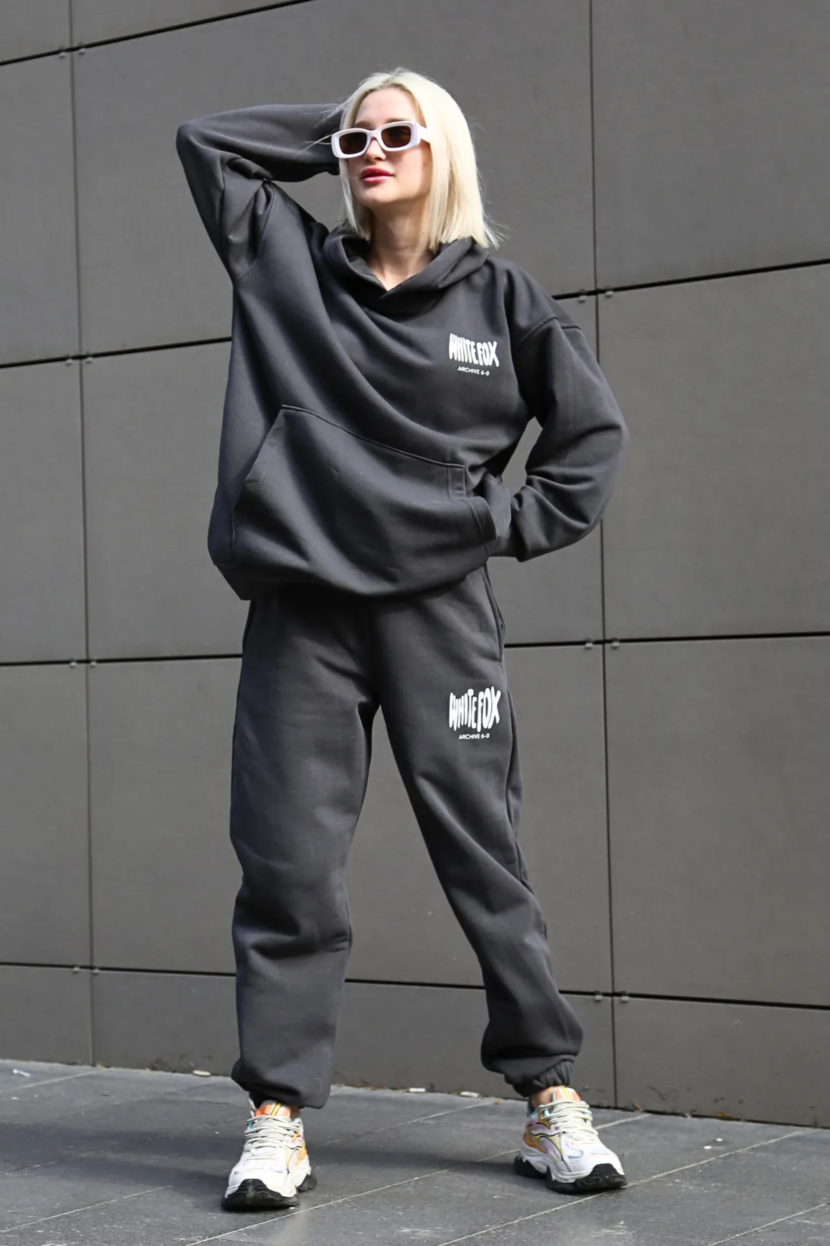 Madmext  Zweiteiler - Grau - Regular Fit