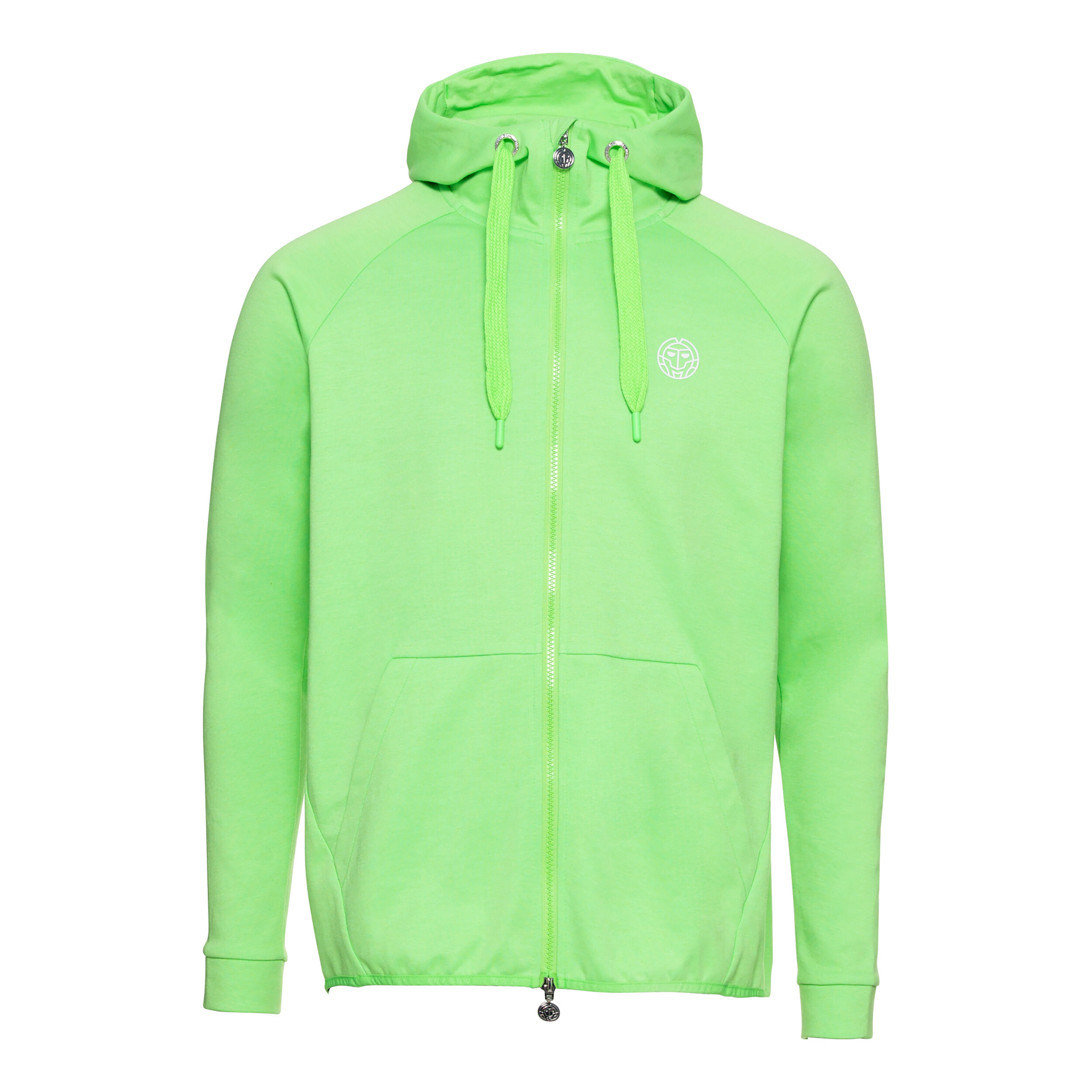 Jamol Tech Trainingsjacke Herren - Neongrün, Weiß