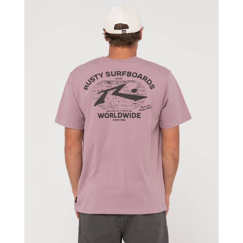 RUSTY ALWAYS PUMPING SHORT SLEEVE TEE T-Shirt Herren