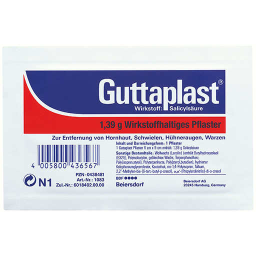 GUTTAPLAST 6x9 cm  1 St  Pflaster