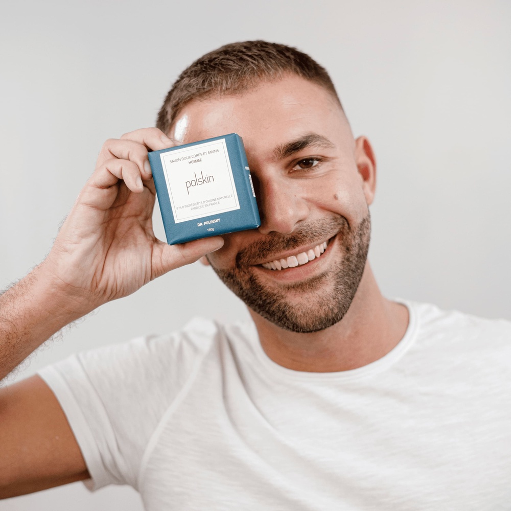 polskin SAVON DOUX CORPS ET MAINS HOMME SAVON CORPS HOMME