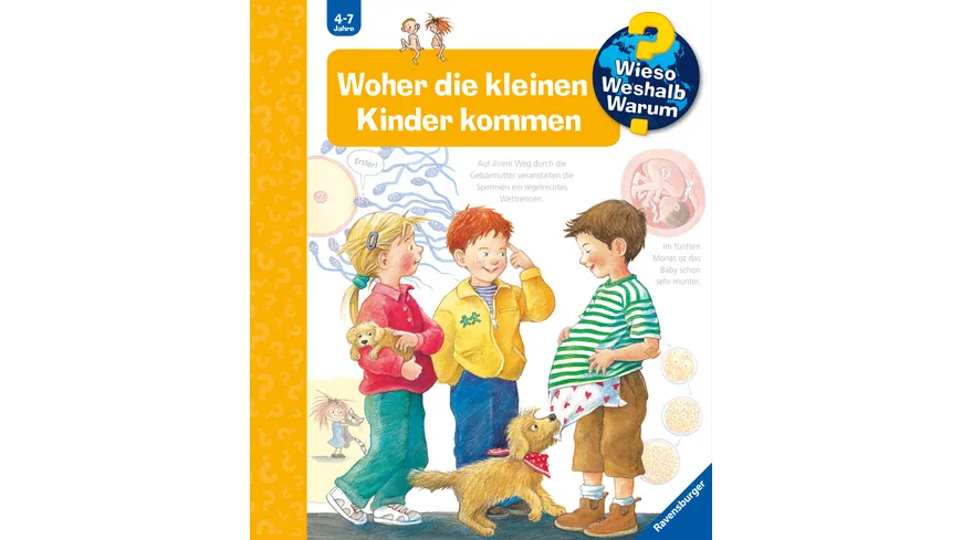 Wieso? Weshalb? Warum? (SW900), Band: 13 - Woher die kleinen Kinder kommen
