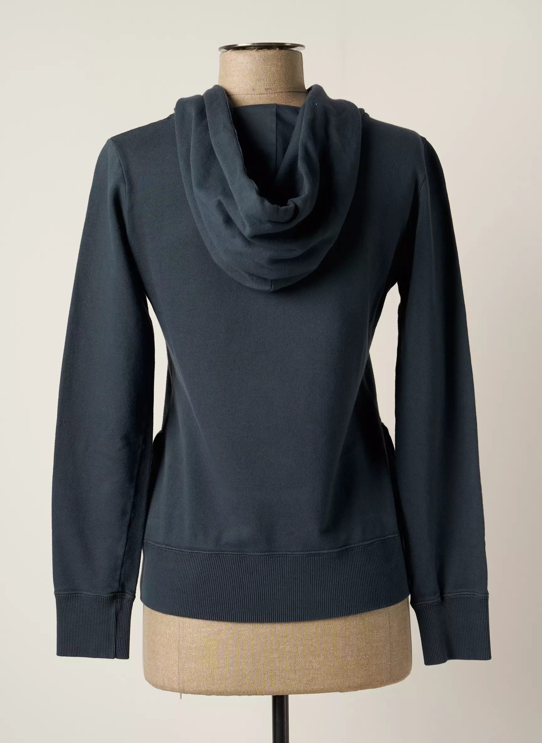 Franklin Marshall Sweat Capuche Femme couleur bleu