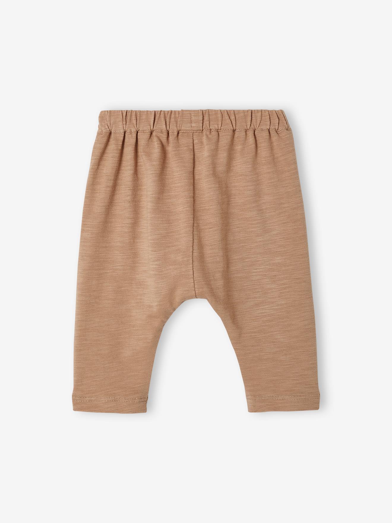 Lot de 2 pantalons bébé écru