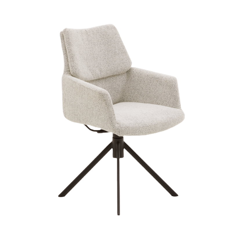 Interliving Vierfußstuhl 5118 Boucle Champagne