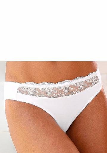 Nuance Slip (Packung, 2-St) mit schöner Stickereispitze