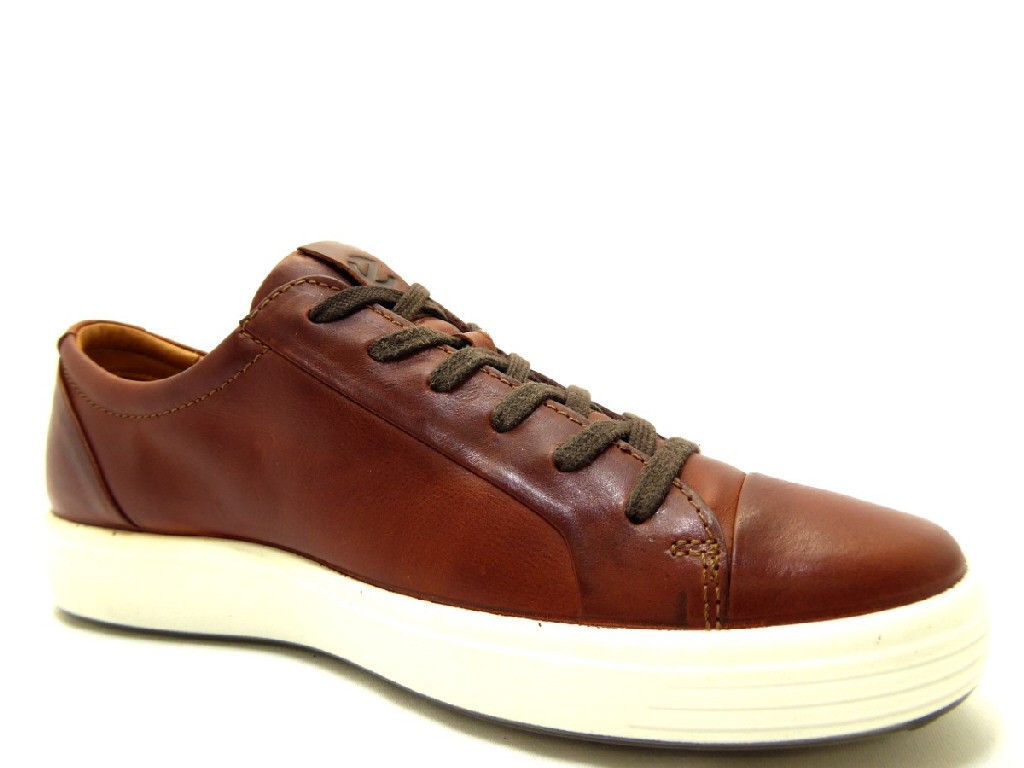 ECCO Freizeit Schnürer braun ECCO SOFT 7 M