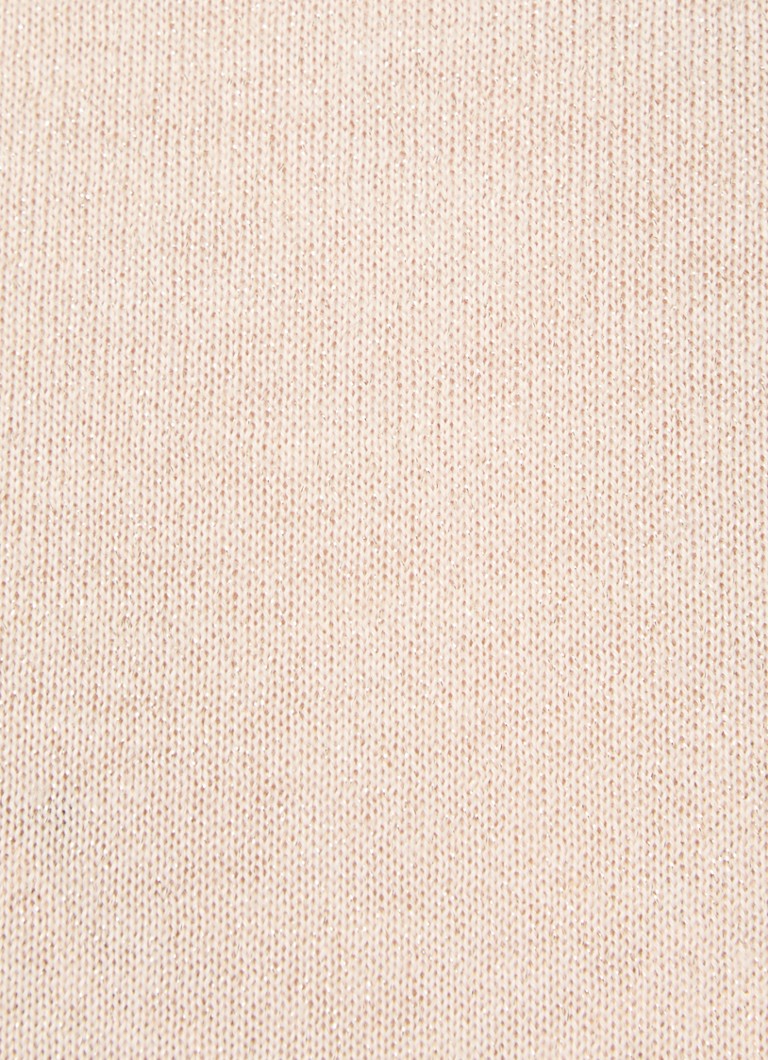 Benetton Fine knitted top in wool blend with turtleneck
