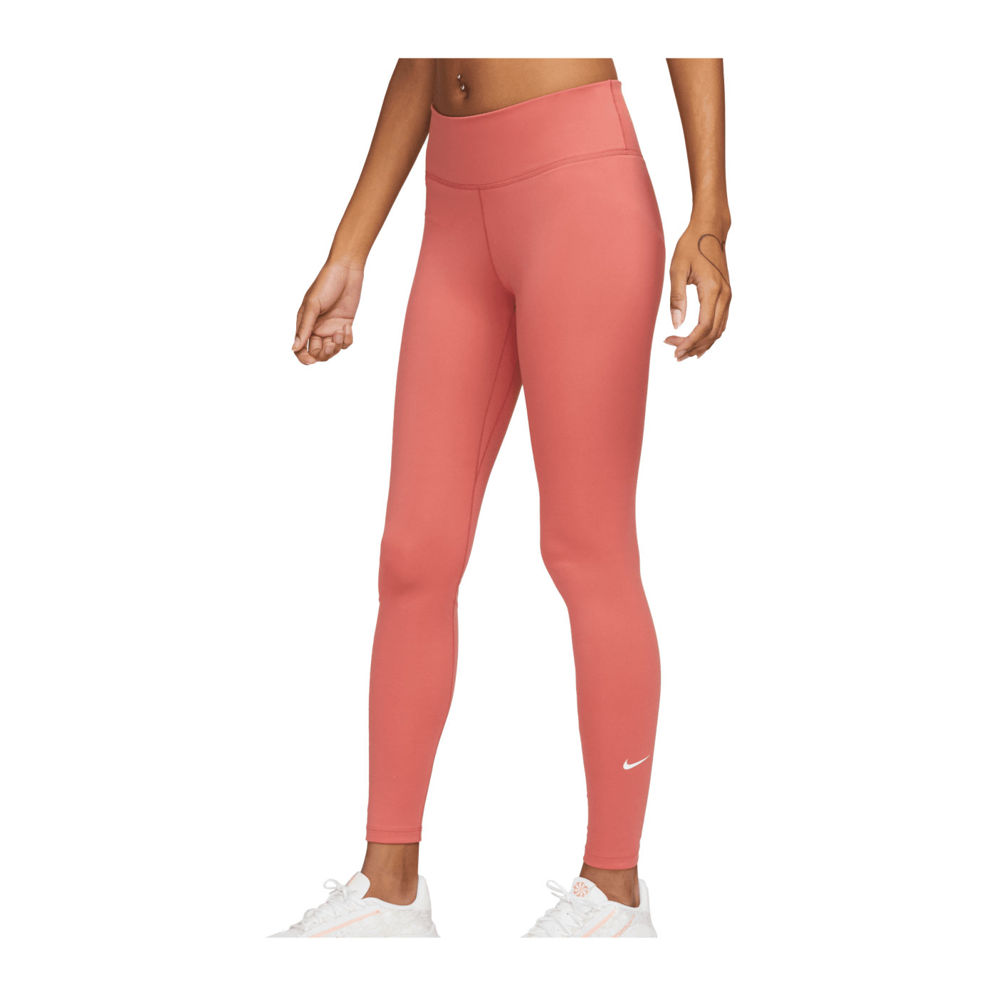 Nike One Leggings Damen Rot F655
