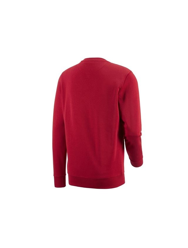 e.s. Sweatshirt poly cotton