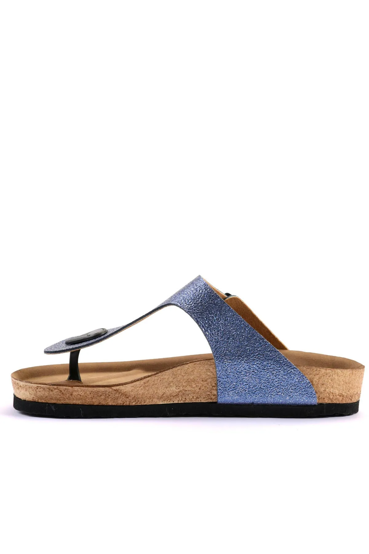 Slazenger  Luke Damen-Hausschuhe, blau glitzernd