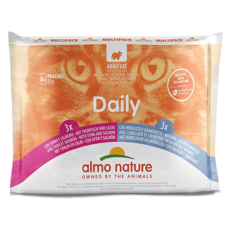 Sparpaket Almo Nature Daily Menu Pouch 12 x 70 g