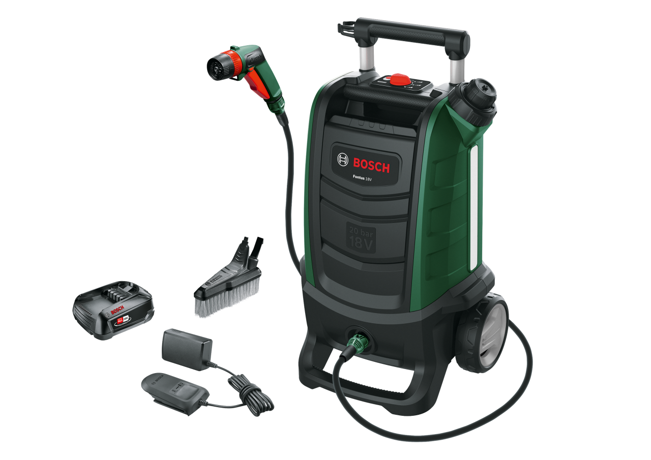 Fontus 18V - 1 x 2,5-Ah-Akku | Ladegerät