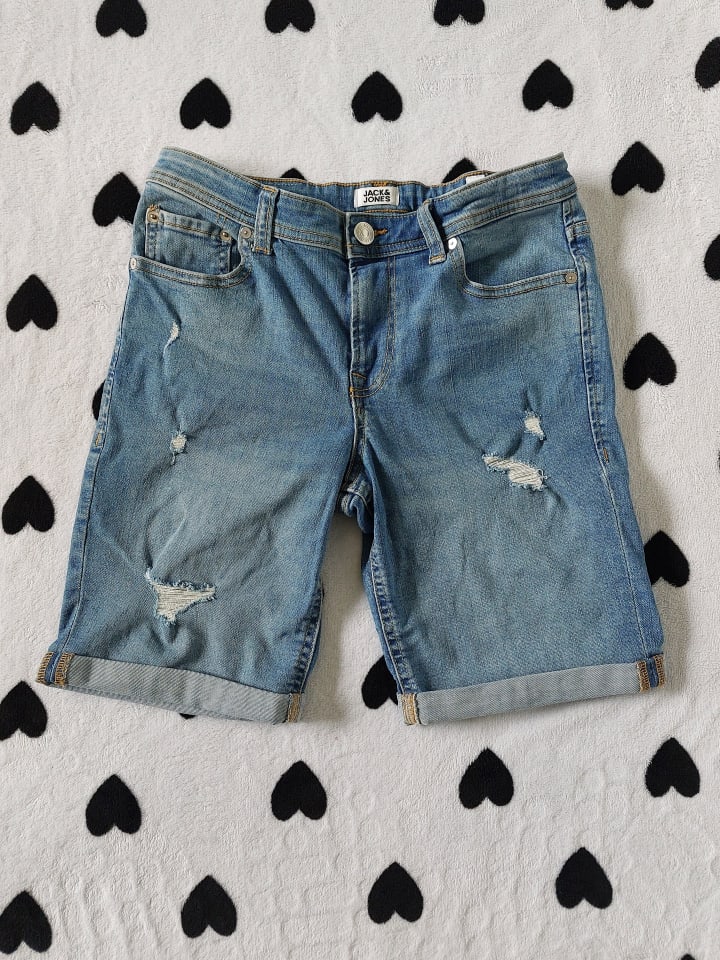 JACK & JONES Junior Jeans-Shorts 