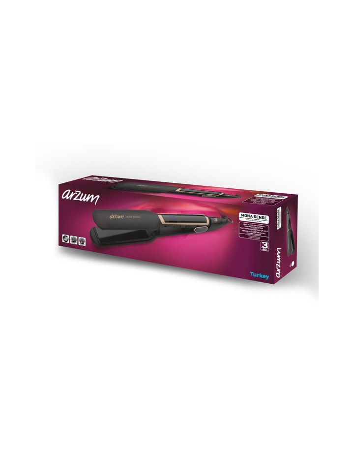 Arzum Arzum AR5035 Glätteisen Haarglätter für effizientes Styling stilvoll in Schwarz in Schwarz günstig kaufen onesize