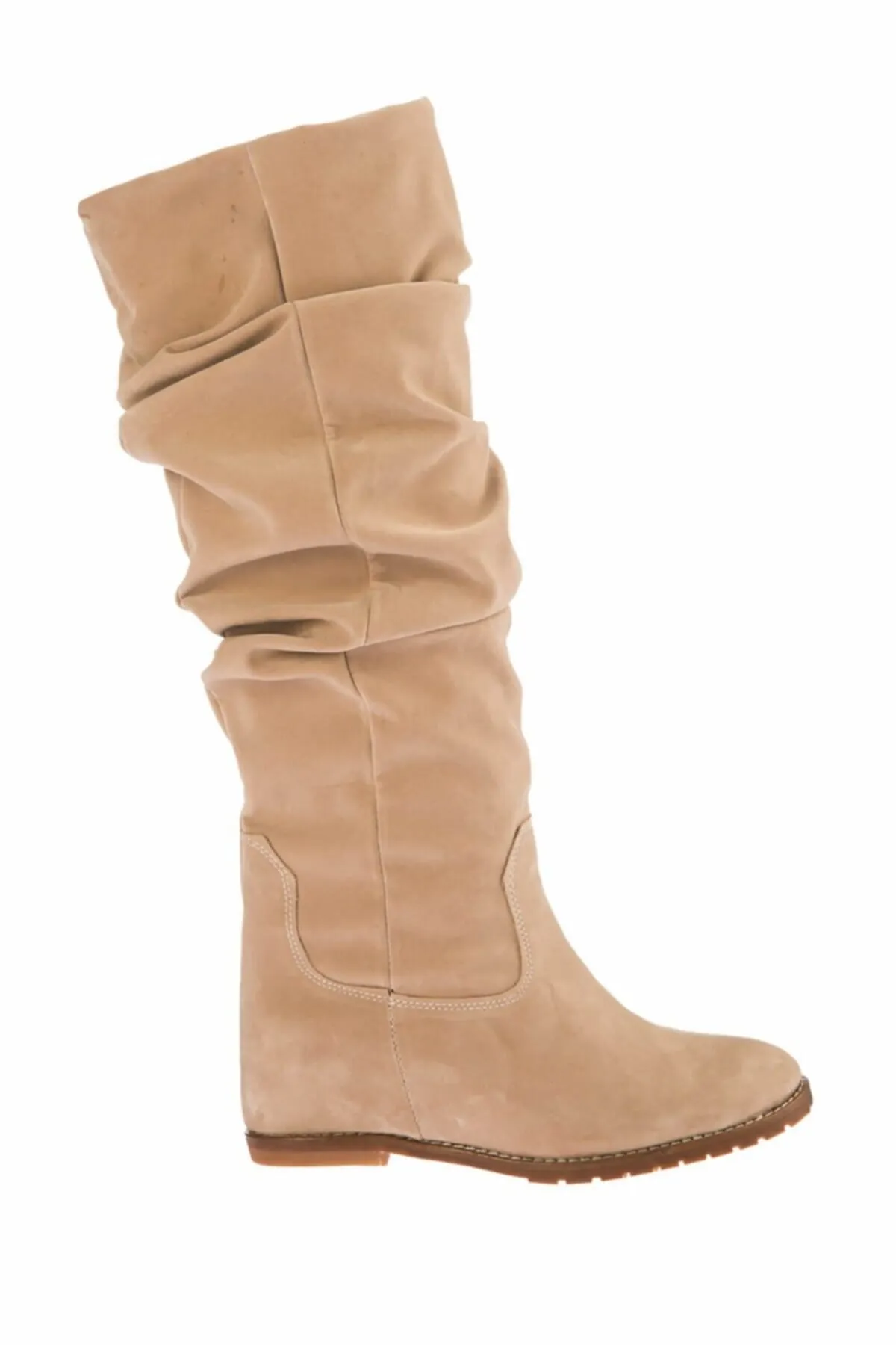 Fox Shoes  Nerzfarbene Damenstiefel E735051702