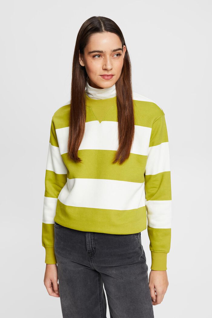 Sweatshirt mit Streifenmuster
