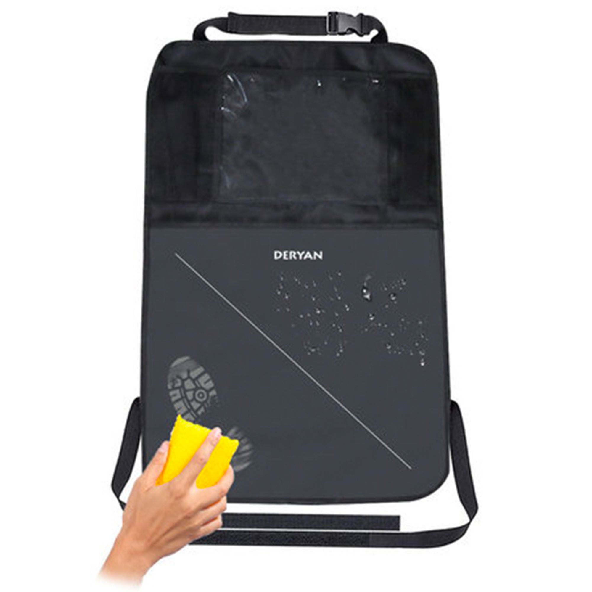 Deryan Autositz-Organizer mit Tablet-Halterung
