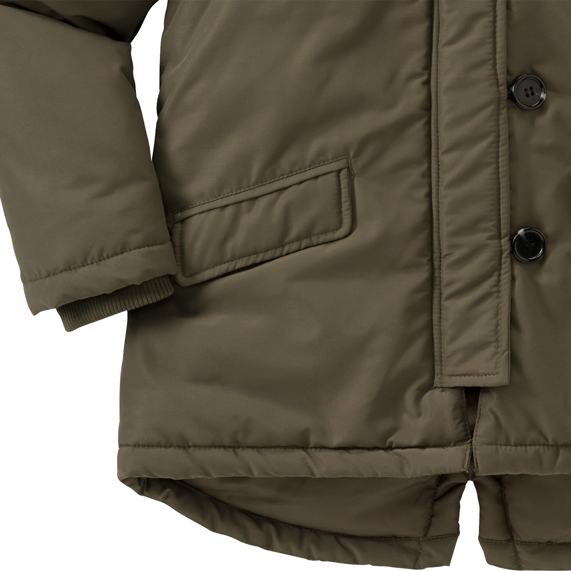 Mädchen Parka mit Fellimitat