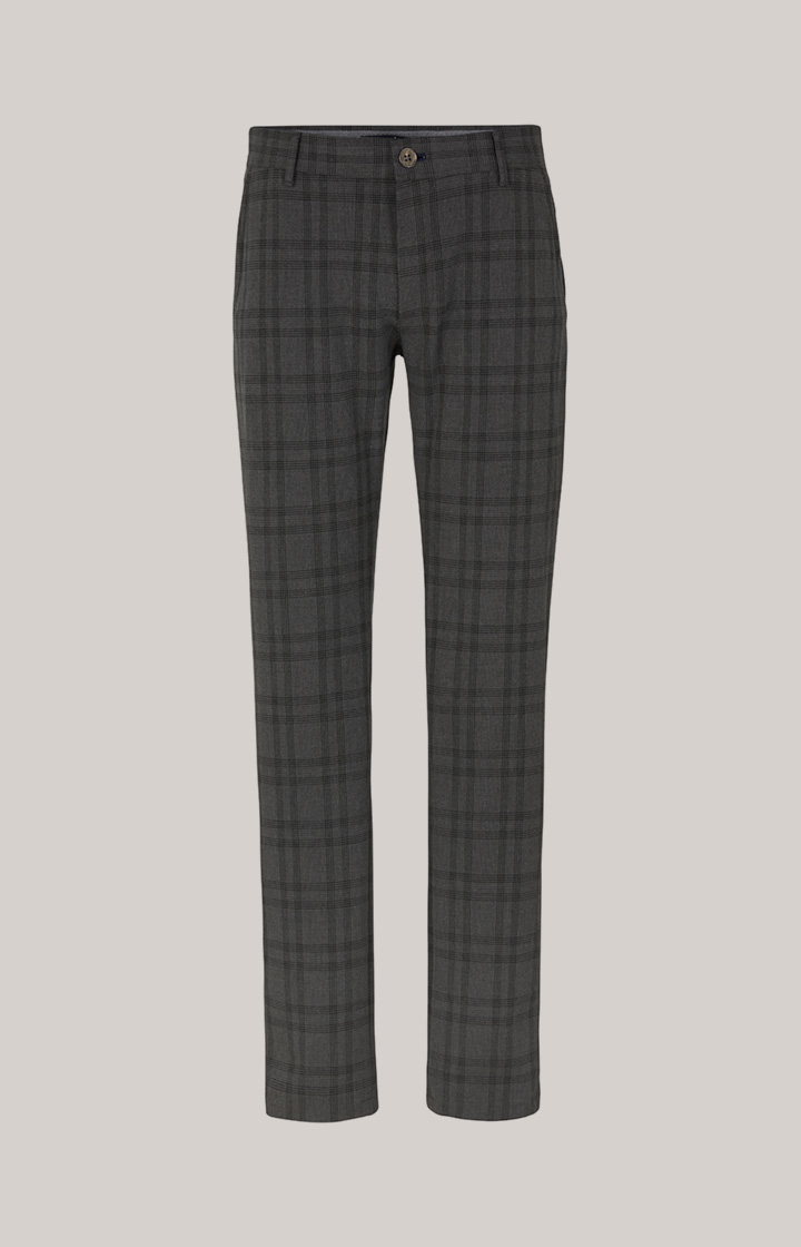Chino Matthew in Grau kariert
