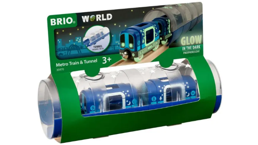 BRIO Bahn - Tunnel Box U-Bahn - Glow in the Dark