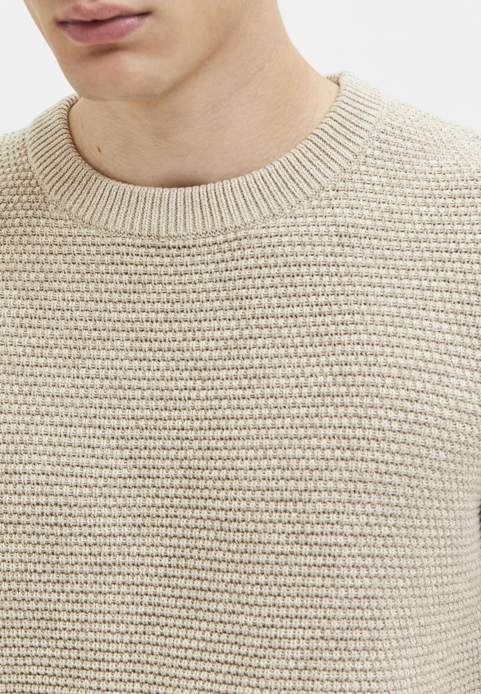 Suéter VINCE LS BUBBLE CREW NECK W NOOS de Selected Homme