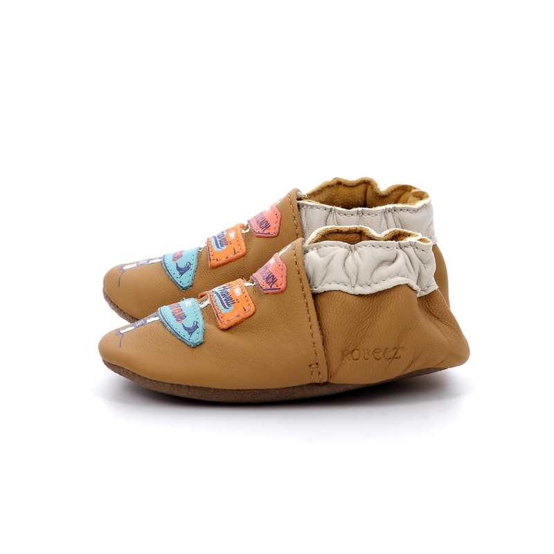 Chaussons cuir tannage vegetal Seek Adventure