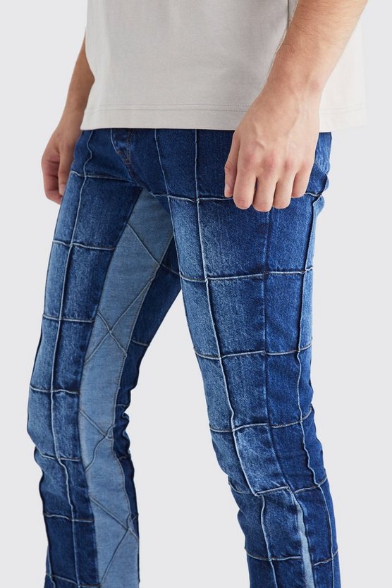 Tall Slim-Fit Schlagjeans