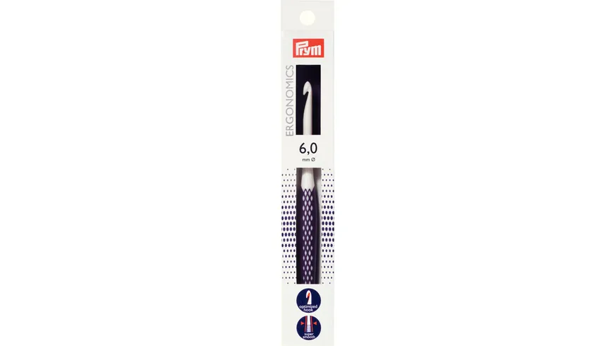 Prym Wollhäkelnadel Ergonomics Stärke 6