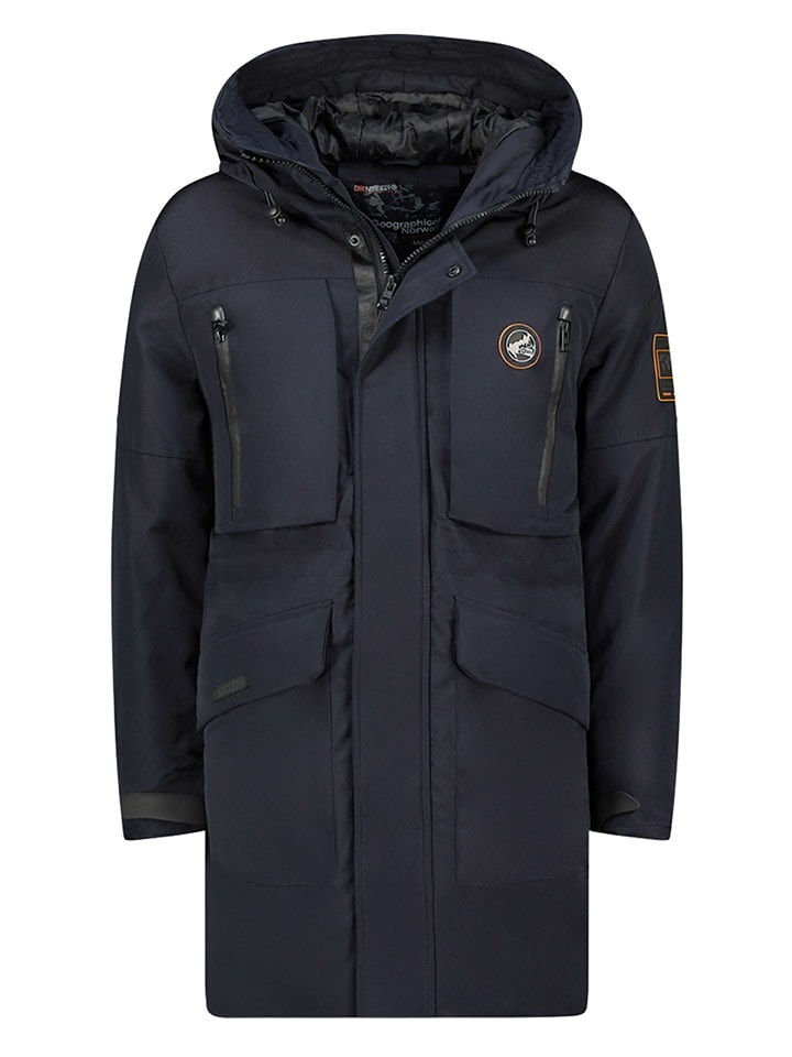 Geographical Norway Parka in Dunkelblau günstig kaufen