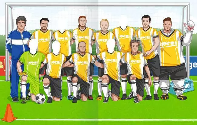 Mein Stickerspaß: Fußball