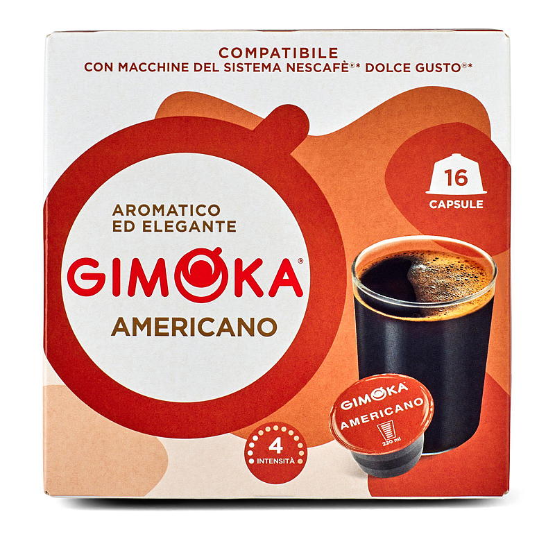 Gimoka Kaffekapsler 16-pk Gimoka Americano