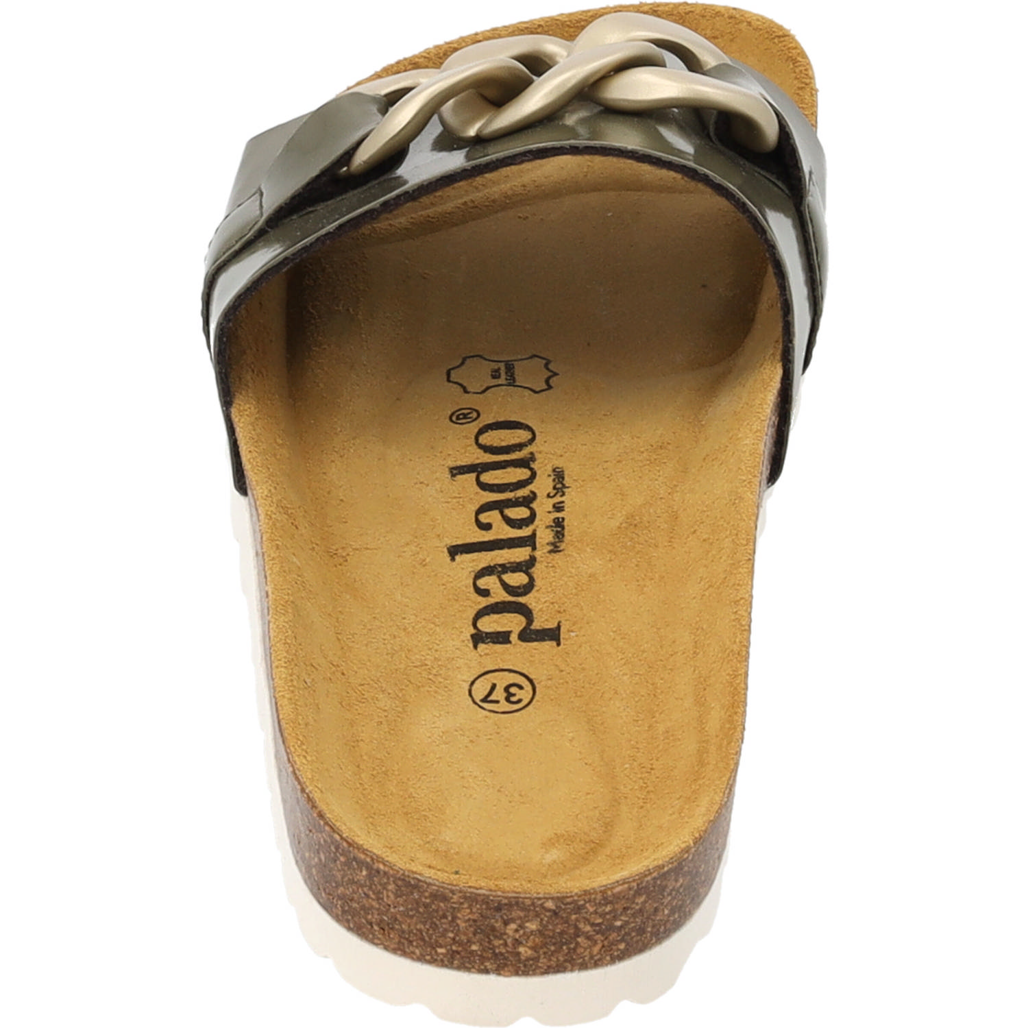 Palado Gozo, Pantoletten, Damen, Khaki Lack