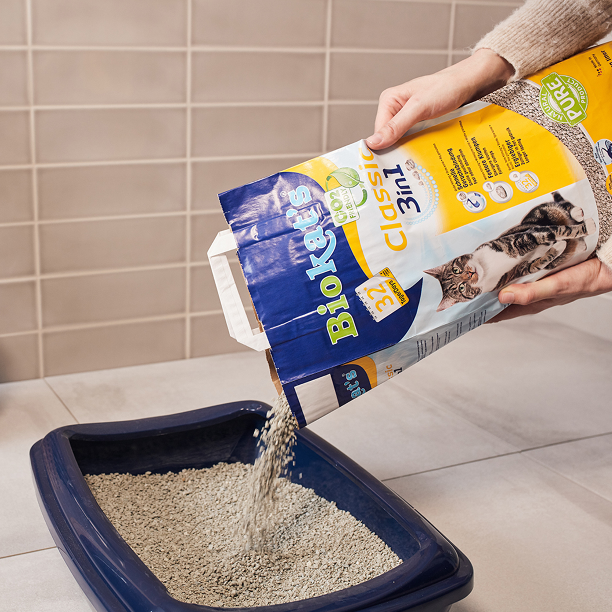 Biokat's Katzenstreu Biokat's classic 3in1 18 l