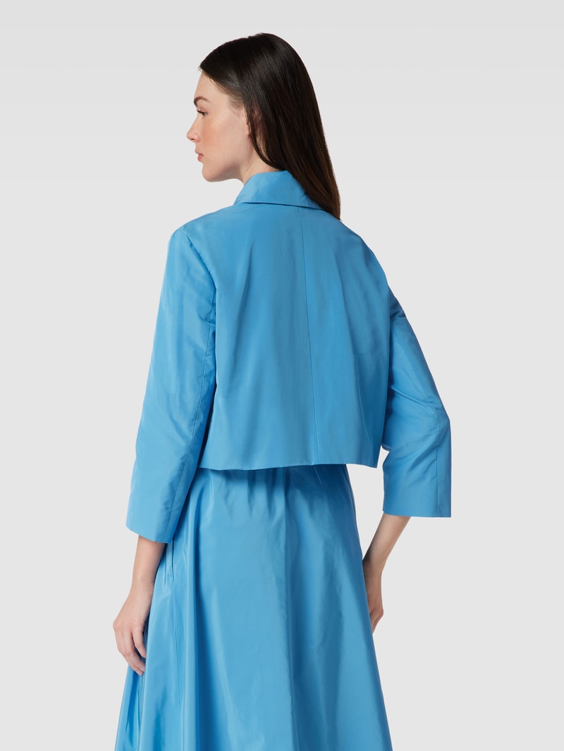 Blazer mit Umlegekragen Modell 'CANDIDA' in rauchblau
