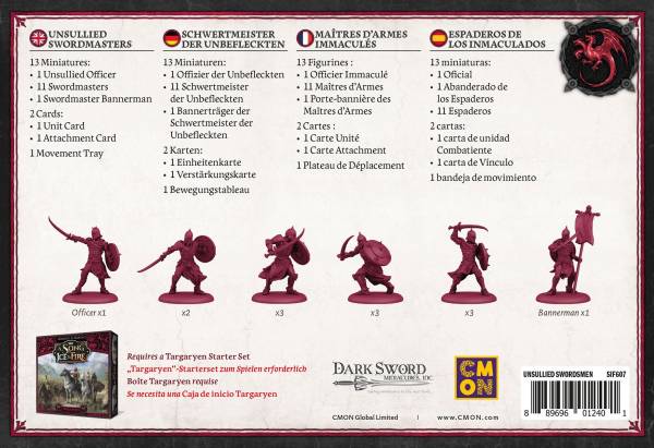 A Song of Ice & Fire - Unsullied Swordmasters (Erw.)