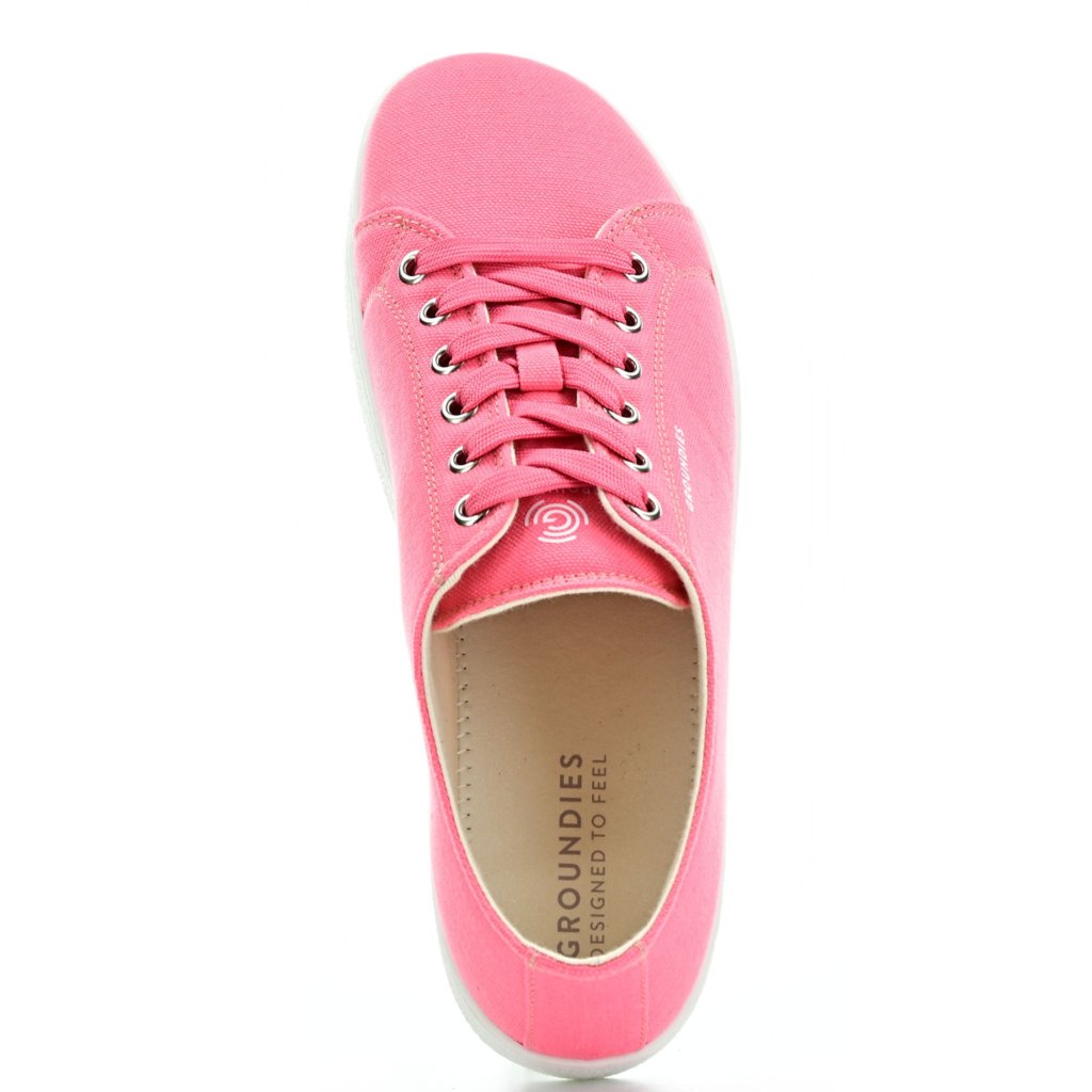 Groundies Lima Coral W Canvas Barfußschuhe
