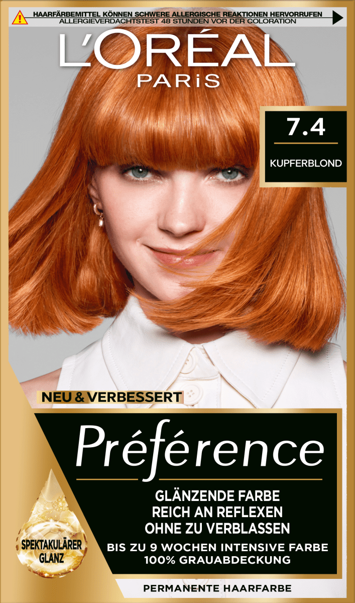 Haarfarbe 7.4 Dublin Kupferblond, 1 St